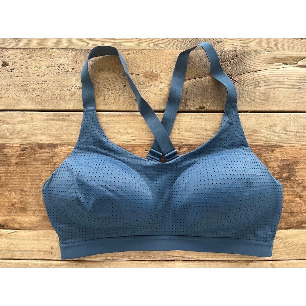 Victoria's Secret VSX Midnight Sea 36DDD Lightweight Mesh Sport Bra VS